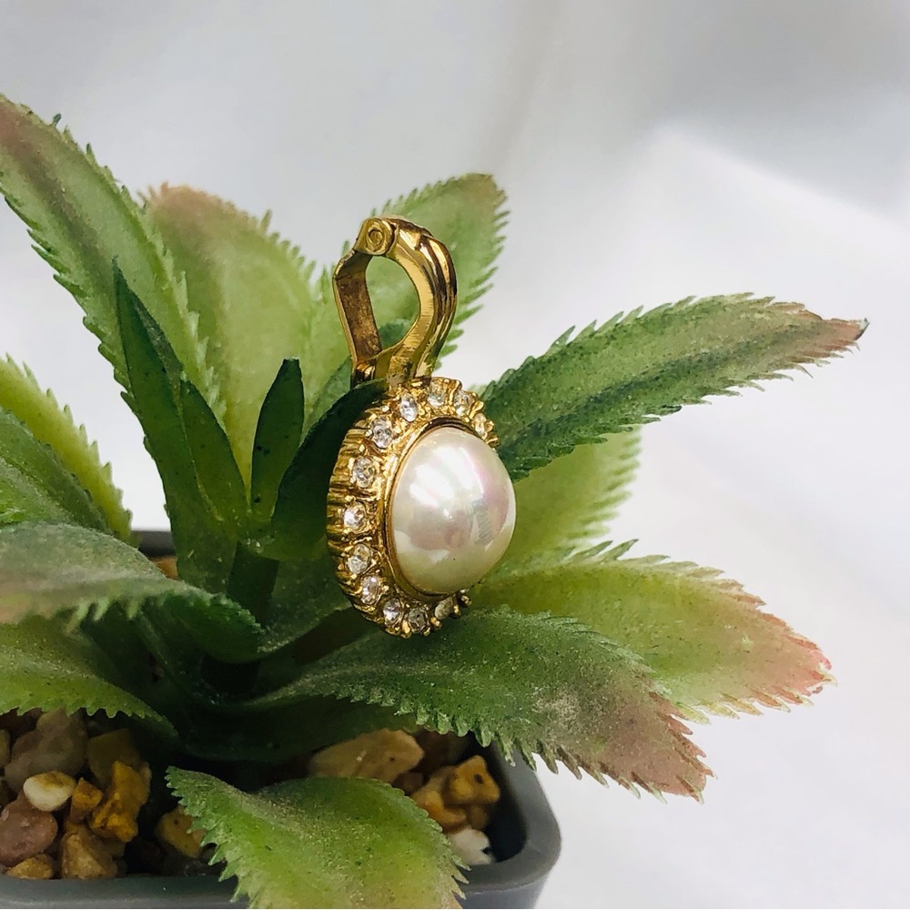 Vintage Signed Roman Cabochon Pendant - Picture 3 of 16